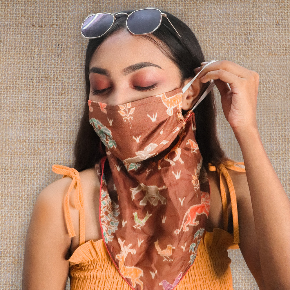 Wild Forest Scarf Mask