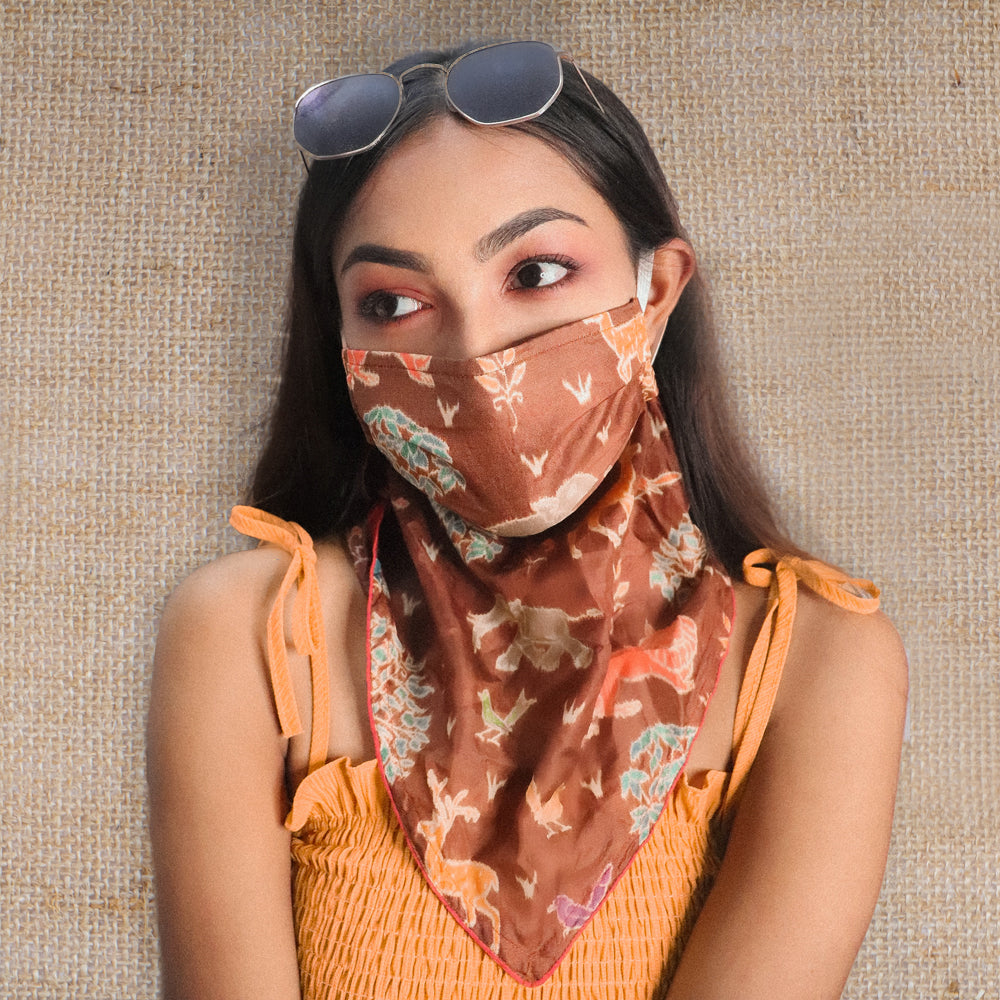 Wild Forest Scarf Mask