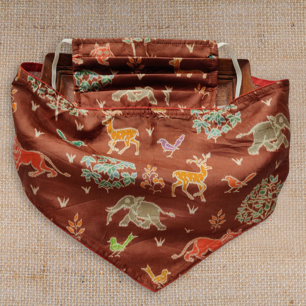 Wild Forest Scarf Mask