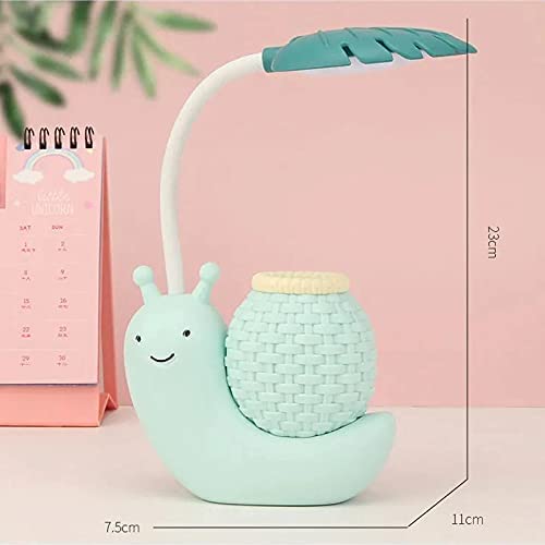 Snail LED Lamp with pen stand