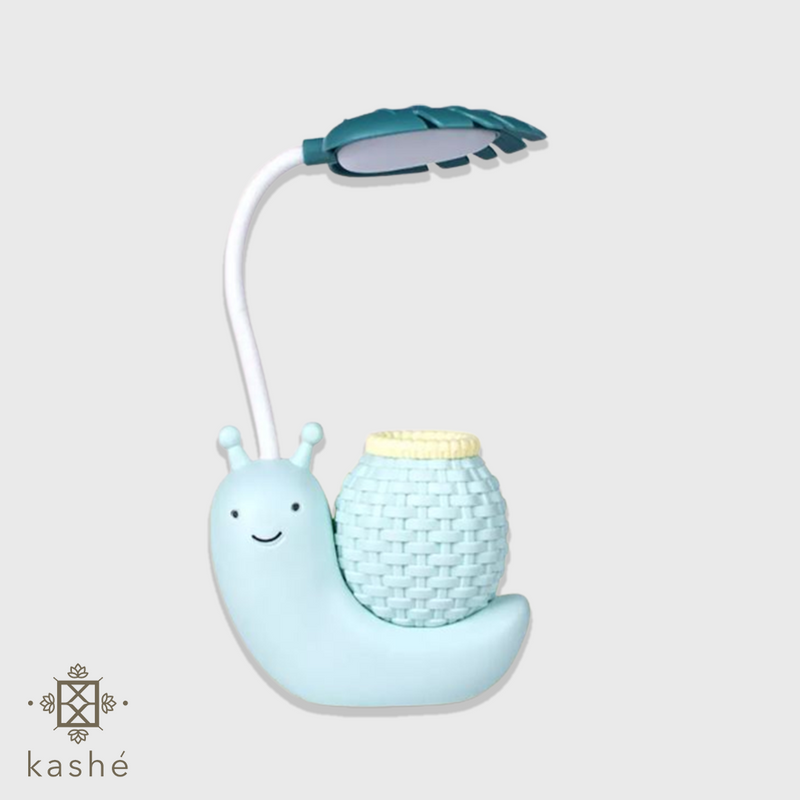 Snail LED Lamp with pen stand