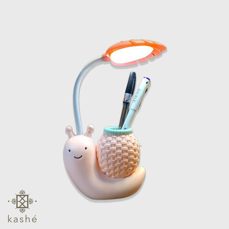 Snail LED Lamp with pen stand